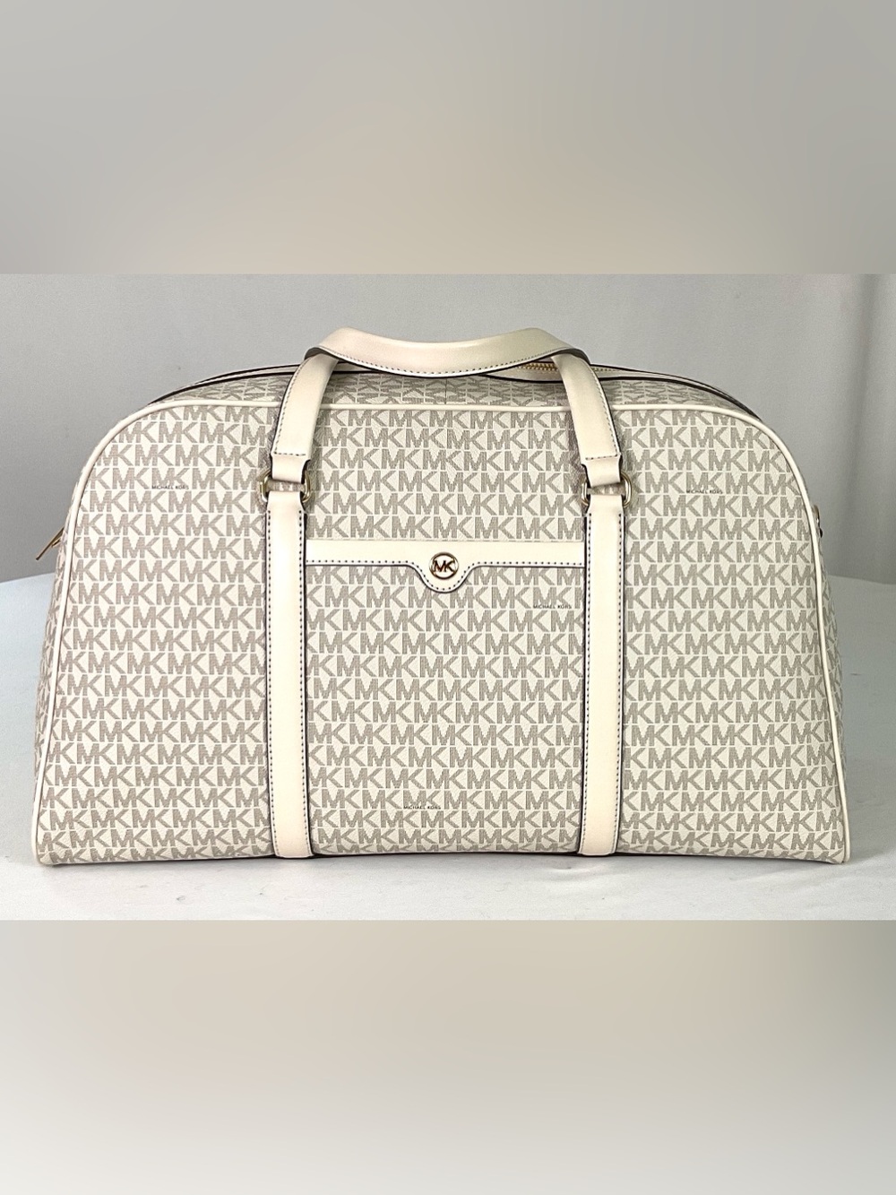NEW-Michael Kors, jet set, extra large, weekender bag, signature logo